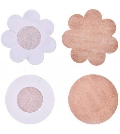 Accessories 10Pairs Women Lady Girls Nude Disposable Non Woven Invisible Self-Adhesive Stick on Bra Stealth Pasties Breast Pe...