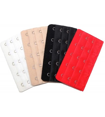 Accessories 5Pc Bra Extenders Strap Buckle Extension 3 RowsHooks Clasp Straps Extender Sewing Tool Intimates Accessories - 5p...