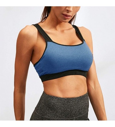 Bustiers & Corsets Women's Cross Shockproof Quick Dry Vest Stretch Hollow Beauty Back Yoga Sling Sports Bra Underwear Tops - ...