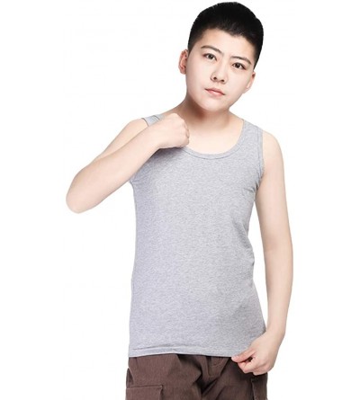 Bustiers & Corsets Strong Elastic Band Chest Binder Tank Top Underwear for Trans Lesbian Tomboy - Gray - C2192OLS862 $47.27