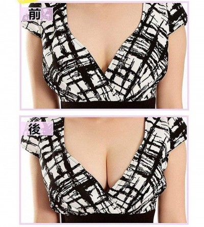 Accessories Silicone Gel Bra Inserts Push Up Breast Pads Bra Bust Enhancer - Nude - CO196AWR724 $14.76