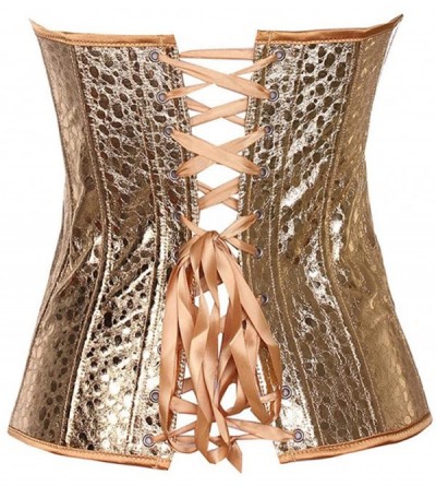 Bustiers & Corsets Women's Exotic Costumes Steampunk Corset Women Gothic Corsets and Bodice Overbu - 1 - CB19D3R34RX $26.11
