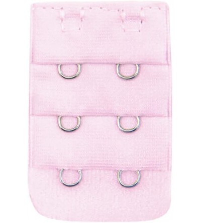 Accessories Women Soft Comfortable Bra 2x3 Hooks Extender Strap Adjustable Extension - Pink - C0199UUM78W $10.59