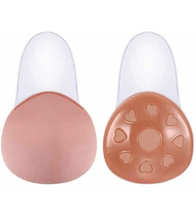 Accessories Women Silicone Invisible Breast Lift Up Bra Tape Sticker Anti Emptied Chest Paste Adhesive Bras - Drop Nude - C51...