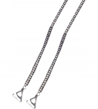 Accessories Transparent Crystal Invisible Adjustable Bra Shoulder Hook Straps - C - C118X86KUEN $26.50