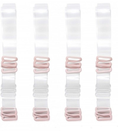 Accessories Clear Bra Straps Invisible Removable Soft Transparent Shoulder Strap Replacement 4Pairs - 18mm Width - CE18TGDX5O...