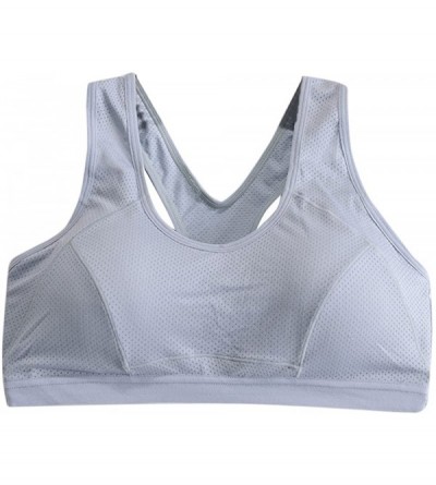 Bustiers & Corsets Vest 2020 Summer Popular Yoga Wrap Chest Womens Sports Bra - Gray3344 - CR18RZLDUUZ $11.32