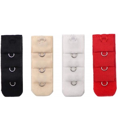 Accessories Bra Extender Nylon Clasp Extension Adjustable Strap Hook Expander Seamless Increase Intimates Size - 4pcs Color 1...