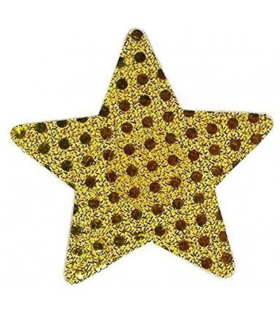 Accessories Women Sexy Nipple Stickers Stars Breast Multi Colors Nipple Cover Disposable Satin Pasties (Ivory Size Free) - Iv...