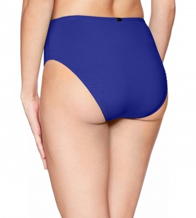 Bras Women's High-Waist Bikini Bottom - Sapphire - C51874WXY8M $34.49