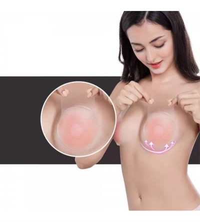 Accessories Silicone Nipple Covers Reusable Adhesive Bra Breast for women Lift Invisible Petal Nippless Cover - CK19CYOCDCI $...