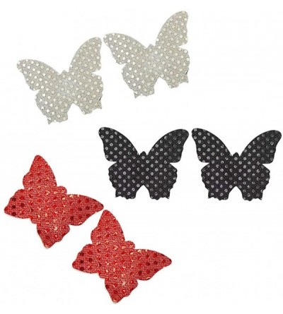 Accessories 30 Pairs Nipple Cover Self Adhesive Disposable Butterfly Designed Breast Pasties Petal Stickers Body Decals for W...